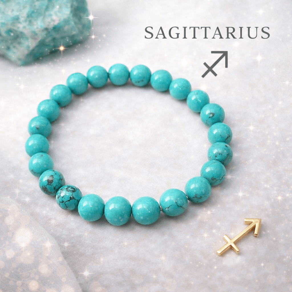 Sagittarius Turquoise Bracelet